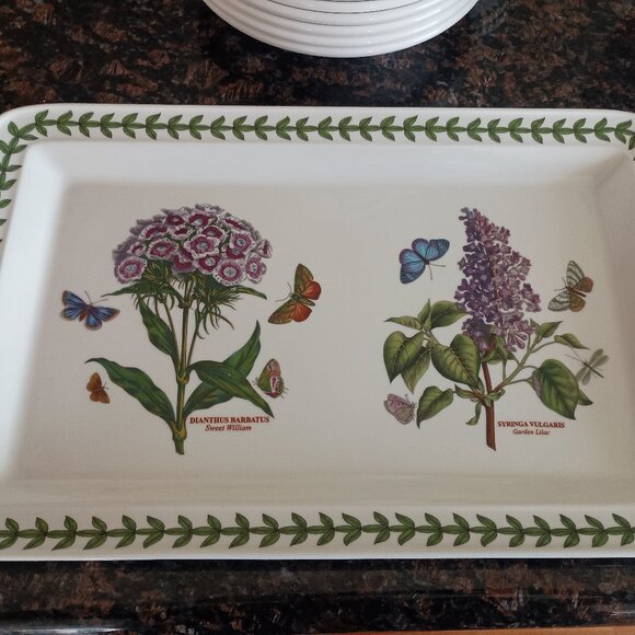 Portmeirion Botanic Garden Oblong Platter - Picture 1 of 4